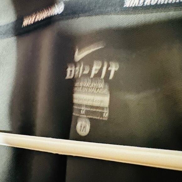 Nike Mens Dri-Fit Quarter 1/4 Zip Up Dark Gray Long Sleeve Shirt Size Large - Picture 3 of 9